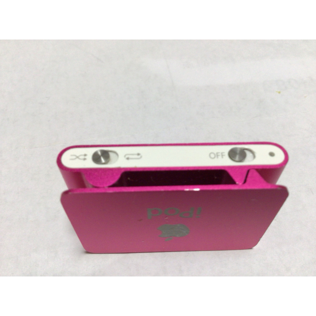 iPod shuffle 2世代　pink no.17 バッテリー交換済 スマホ/家電/カメラのオーディオ機器(ポータブルプレーヤー)の商品写真