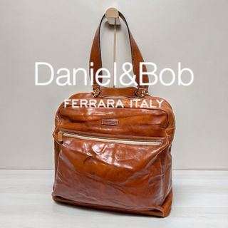 ダニエルアンドボブ(Daniel & Bob)のダニエル&ボブ　2WAY ハンドバッグ　ショルダーバッグ　レザー 本革 ブラウン(ショルダーバッグ)