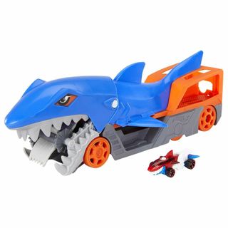 【在庫処分】Hot Wheels Shark Chomp Transporter