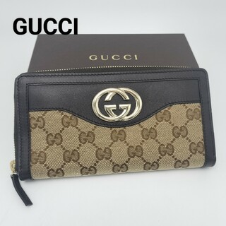 グッチ(Gucci)の未使用品✨グッチ　ラウンドファスナー　長財布(財布)