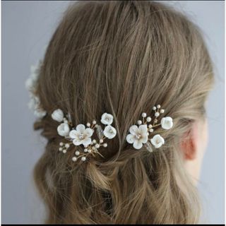 ヘアアクセサリー　結婚式(ヘアピン)