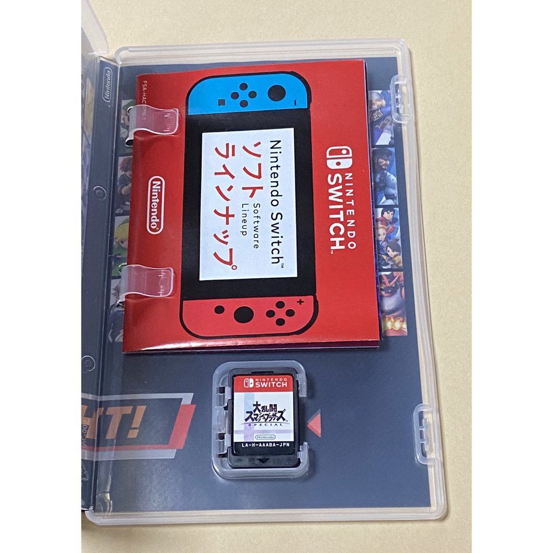 大乱闘スマッシュブラザーズ　SPECIAL　switch　ソフト エンタメ/ホビーのゲームソフト/ゲーム機本体(家庭用ゲームソフト)の商品写真