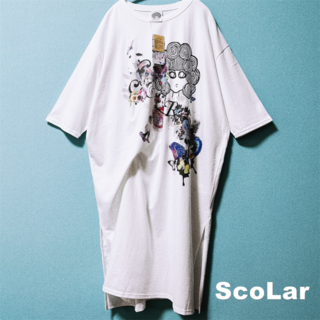 ScoLar - 【ScoLar】スカラーちゃんバタフライ 3WAYワンピース タグ付未使用