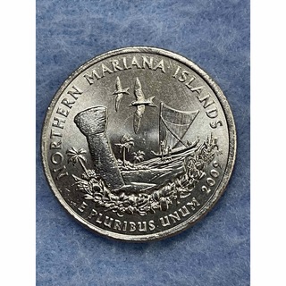 アメリカ25セントMariana記念硬貨2009-6-P(貨幣)