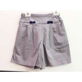 ベベ(BeBe)の【夏物 新入荷!】♪ベベ/bebe♪140cm キュロットスカート/キュロットパンツ/ショートパンツ グレー【中古】子供服 キッズ kids ジュニア 女の子 春夏 bottoms 605042(その他)