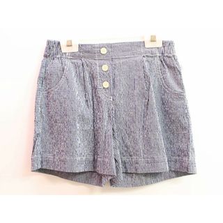 【夏物 新入荷!】♪イルグッフォ/il gufo♪149cm キュロットスカート/キュロットパンツ/ショートパンツ 紺×白 22年製【中古】子供服 キッズ kids ジュニア 女の子 春夏 bottoms 605042(その他)