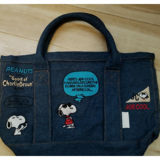 スヌーピー(SNOOPY)のSNOOPY　PEANTS ジーンズトートバック 未使用品(トートバッグ)