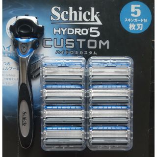 シック(Schick)の【替刃８個＋本体】シックハイドロ５カスタム Schick HYDRO5(カミソリ)