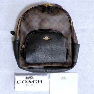 コーチ(COACH)のコーチ COACH リュック ブラウン ブラック 可愛い シンプル(リュック/バックパック)