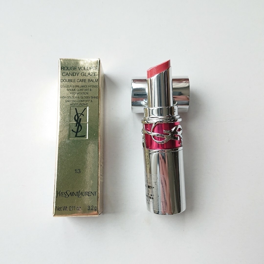 Yves Saint Laurent(イヴサンローラン)のイヴサンローラン ルージュ ヴォリュプテ キャンディグレーズ 13 リップ コスメ/美容のベースメイク/化粧品(口紅)の商品写真