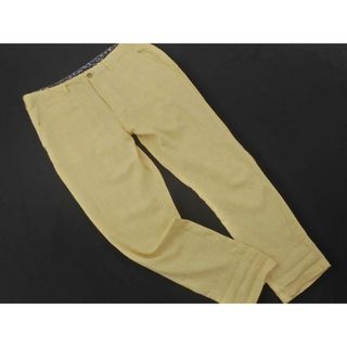 アーバンリサーチ(URBAN RESEARCH)のアーバンリサーチ リネン混 パンツ size40/黄 ■◇ メンズ(その他)