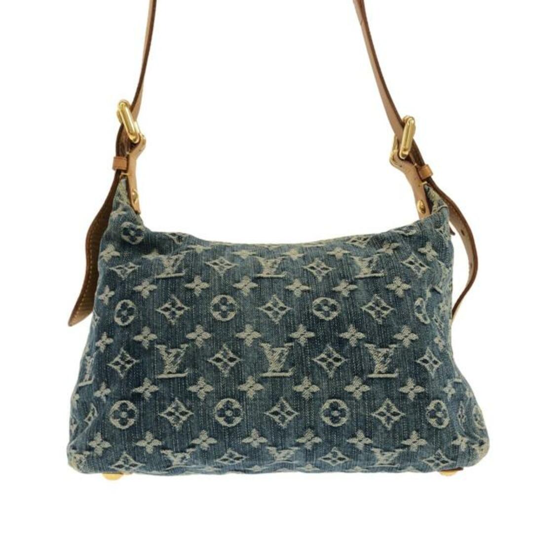 LOUIS VUITTON(ルイヴィトン)のLOUIS VUITTON(ルイヴィトン) ショルダーバッグ モノグラムデニム レディース バギーPM M95049 ブルー コットン・レザー レディースのバッグ(ショルダーバッグ)の商品写真