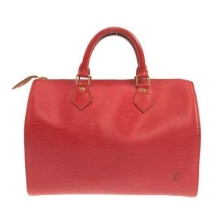 ルイヴィトン(LOUIS VUITTON)のLOUIS VUITTON(ルイヴィトン) ハンドバッグ エピ スピーディ35 M42997 カスティリアンレッド レザー（LVロゴの刻印入り）(ハンドバッグ)