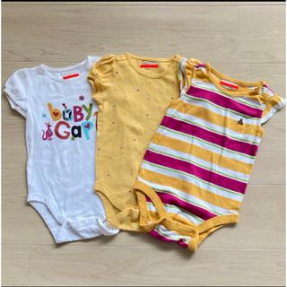 ベビーギャップ(babyGAP)のベビーギャップ　ロンパース　３枚セット(その他)