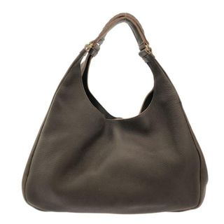 BOTTEGA VENETA(ボッテガヴェネタ) トートバッグ ラージカンパーナバッグ 124864 ダークブラウン レザー