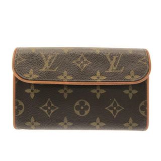 ルイヴィトン(LOUIS VUITTON)のLOUIS VUITTON(ルイヴィトン) ウエストポーチ モノグラム ポシェットフロランティーヌ M51855 ストラップの付属なし モノグラム･キャンバス(ボディバッグ/ウエストポーチ)