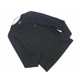 エンポリオアルマーニ(Emporio Armani)のエンポリオアルマーニ ロゴ Tシャツ sizeM/黒 ■◇ メンズ(Tシャツ/カットソー(七分/長袖))