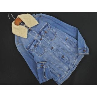 ホリスター(Hollister)のHollister ホリスター ボアカラー Gジャン デニム ジャケット sizeXS/青 ◇■ レディース(Gジャン/デニムジャケット)