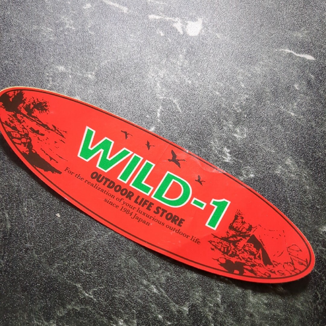 WILD-1オリジナルステッカーです。 ハンドメイドの文具/ステーショナリー(しおり/ステッカー)の商品写真