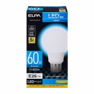 エルパ(ELPA) LED電球A形広配光 E26 昼光色相当 屋内用 LDA7D