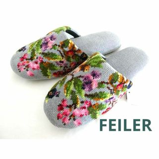 FEILER - 💞フェイラー💞ノワルージュ　総シュニール織　ルームシューズ　新品