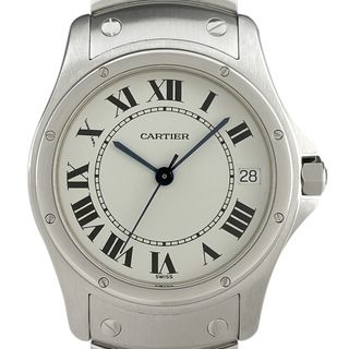 カルティエ(Cartier)のカルティエ サントス クーガー LM W20026K1 自動巻き メンズ 【中古】(腕時計(アナログ))