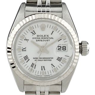 ロレックス(ROLEX)のロレックス デイトジャスト ローマン 69174 自動巻き レディース 【中古】(腕時計)