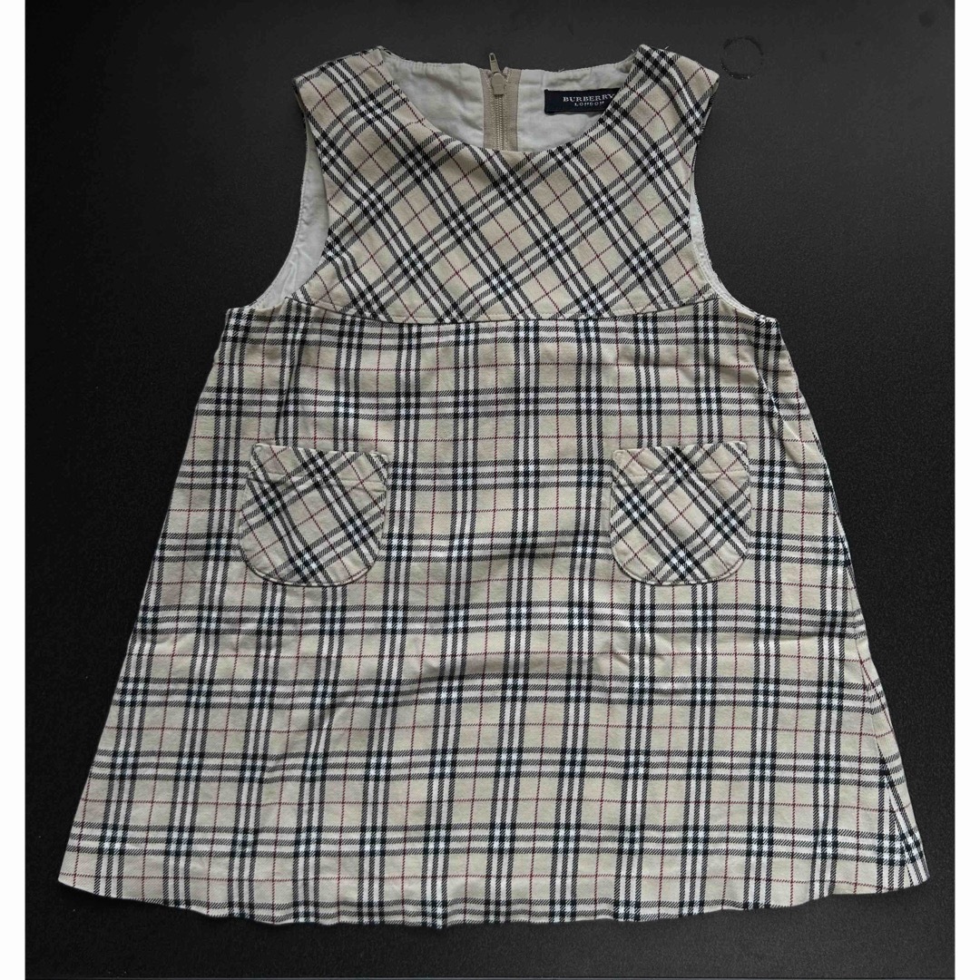 メーカー公式ショップ】 バーバリー 128/8Y ワンピース BURBERRY メーカー公式ショップ】 バーバリー 128/8Y ワンピース BURBERRY