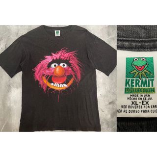 ヴィンテージ(VINTAGE)の【ヴィンテージ】90s THE MUPPET ANIMAL Tシャツ XL 公式(Tシャツ/カットソー(半袖/袖なし))