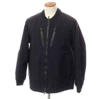 WHITE MOUNTAINEERING - 【中古】ホワイトマウンテニアリング WHITE MOUNTAINEERING GORE-TEX ナイロン ジップアップブルゾン シェルジャケット ブラック【サイズ2】【メンズ】