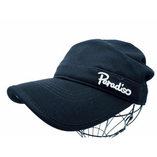 パラディーゾ(Paradiso)のParadiso パラディーゾ テニス キャスケット キャップ size55〜58/黒 ■■ レディース(キャップ)