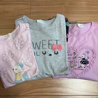 kp ミミちゃんTシャツ　ピンク　130