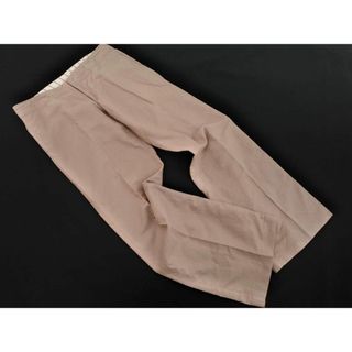 ユナイテッドアローズ(UNITED ARROWS)のgreen label relaxing グリーンレーベルリラクシング ユナイテッドアローズ リネン混 ワイド パンツ size40/ベージュ ■◇ メンズ(その他)