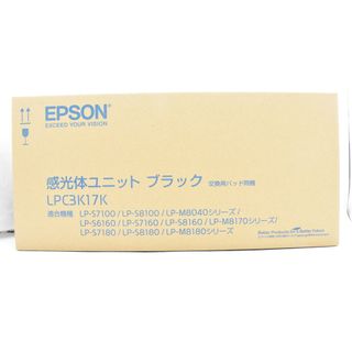 未使用 エプソン 純正 感光体ユニット LPC3K17K ブラック  EPSON ITTWZ3E8QF8M-YR-N04-byebye(OA機器)