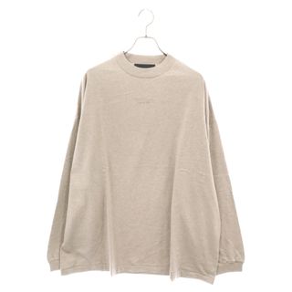 FOG Essentials エフオージー エッセンシャルズ LS Tee Core Heather フロントロゴ クルーネックカットソー 長袖 ブラウン(Tシャツ/カットソー(七分/長袖))