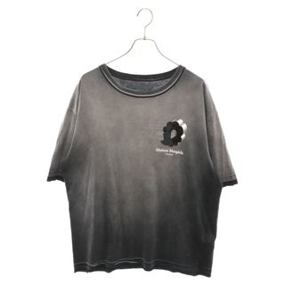 マルタンマルジェラ(Maison Martin Margiela)のMaison Margiela メゾンマルジェラ 22SS BUBBLE TEE バブルロゴ ウォッシュド加工 半袖Tシャツ カットソー ブラック S50GC0670(Tシャツ/カットソー(半袖/袖なし))