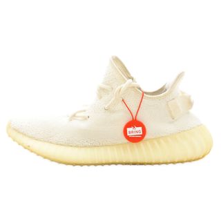 アディダス(adidas)のadidas アディダス YEEZY BOOST 350 V2 CREAM WHITE イージーブースト ローカットスニーカー ホワイト US9/27cm CP9366(スニーカー)