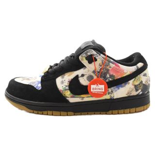 ナイキ(NIKE)のNIKE SB ナイキエスビー ×SUPREME Rammellzee DUNK LOW ナイキエスビー ラメルジー エスビー ダンク ローカットスニーカー ブラック/マルチ US8/26cm FD8778-001(スニーカー)