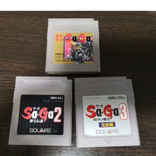 ゲームボーイ(ゲームボーイ)の魔界塔士 SAGA 秘宝伝説 SAGA2 時空の覇者 SAGA3 完結編 サガ(家庭用ゲームソフト)