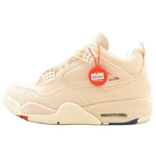 ナイキ(NIKE)のNIKE ナイキ WMNS AIR JORDAN 4 RETRO ウィメンズ エアジョーダン4 レトロ ハイカットスニーカー アイボリー DQ4909-100 US10/27cm(スニーカー)