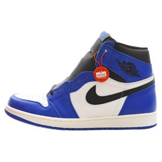 ナイキ(NIKE)のNIKE ナイキ AIR JORDAN 1 RETRO HIGH OG GAME ROYAL エアジョーダン1 ゲームロイヤル ハイカットスニーカー ブルー/ホワイト US14/32.0cm 555088-403(スニーカー)