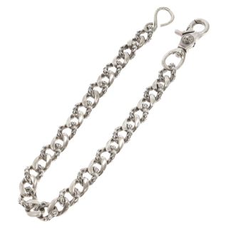 クロムハーツ(Chrome Hearts)のCHROME HEARTS クロムハーツ FANCY LONG-1 1クリップ ロング ファンシー  ウォレットチェーン シルバー(ウォレットチェーン)