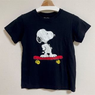 ユニクロ(UNIQLO)の140cm☆UNIQLO UT スヌーピー Tシャツ ブラック(Tシャツ/カットソー)