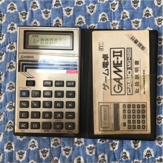 CASIO(カシオ)の【希少価値】ゲーム電卓 エイトアタック MG-885 カシオ計算機 インテリア/住まい/日用品の文房具(その他)の商品写真