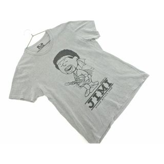 TMT - TMT ティーエムティー ジミーヘンドリックス プリント Tシャツ sizeL/グレー ■◆ メンズ