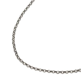 クロムハーツ(Chrome Hearts)のCHROME HEARTS クロムハーツ NECKCHAIN R18 ロールチェーン18inch シルバーネックレス(ネックレス)