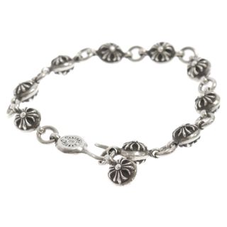 クロムハーツ(Chrome Hearts)のCHROME HEARTS クロムハーツ NO2 BALL #2 クロスボールブレスレット シルバー(ブレスレット)