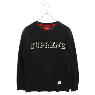 シュプリーム(Supreme)のSUPREME シュプリーム 15SS Authentic L/S Tee オーセンティックロゴ長袖Tシャツ ブラック(Tシャツ/カットソー(七分/長袖))