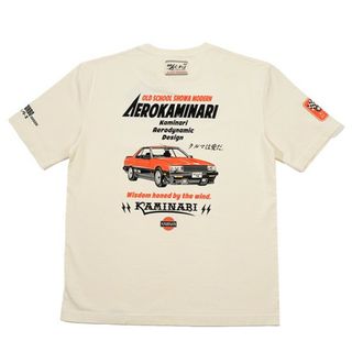 テッドマン(TEDMAN)のカミナリモータース/鉄仮面/スカイライン/Tシャツ/ホワイト/KMT-239(Tシャツ/カットソー(半袖/袖なし))