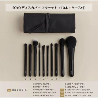 【新品/未開封】SOYO ディスカバー　フルセット　10本　専用ケース付き(ブラシ・チップ)